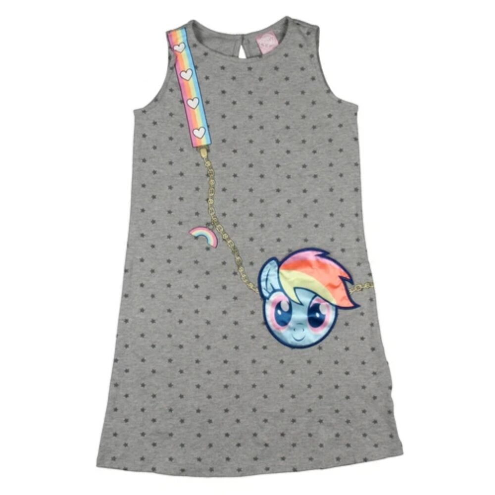 My Little Pony Friendship Is Magic Rainbow Dash Tank Dress Size S / 6-6x NEW